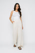 Stevie-Wide Leg Pull On Pant